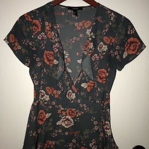 Forever 21 Floral Top